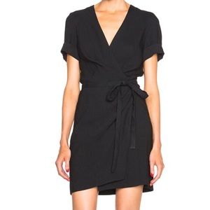 Isabel Marant Etoile Linen Kansas Wrap Dress